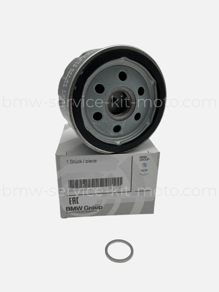 Filtre huile BMW d'origine référence 11427673541 pour R1200GS et Adventure à air
