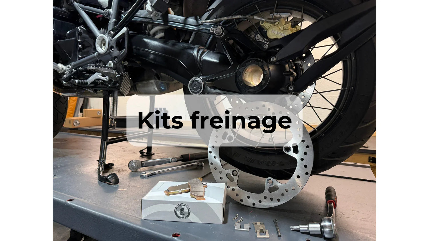 Kits de freinage, plaquettes disques d'origine pour moto BMW Motorrad