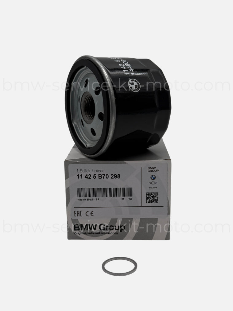 Filtre huile et joint de bouchon vidange BMW d'origine référence 11425B70298 pour R 1250 BMW