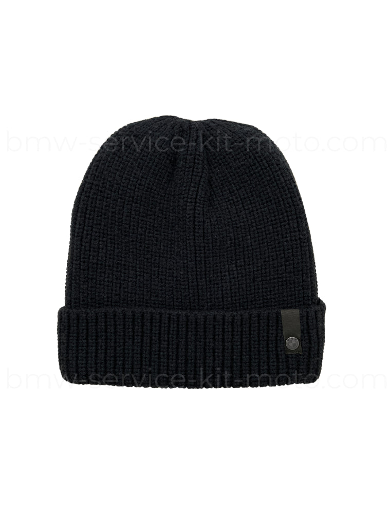 Bonnet en laine Mérinos 100% avec logo BMW