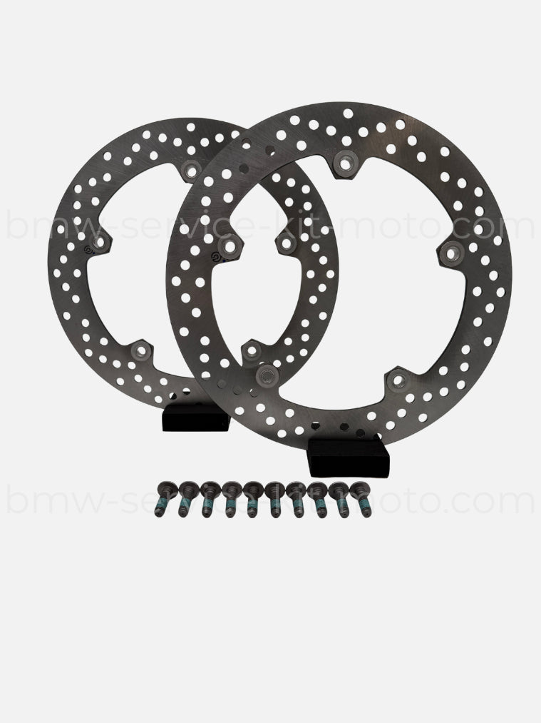 Ensemble de disques de freins avant d'origine pour BMW R 1200 RT