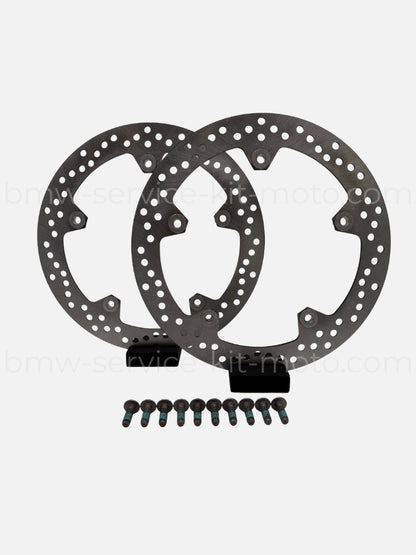 Ensemble de 2 disques de freins avant d'origine pour BMW R 1250 R