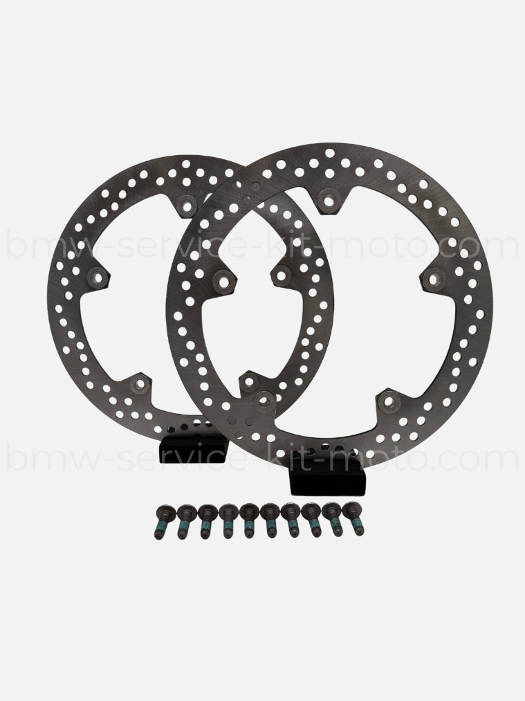 Ensemble de 2 disques de freins avant d'origine pour BMW R 1250 RT