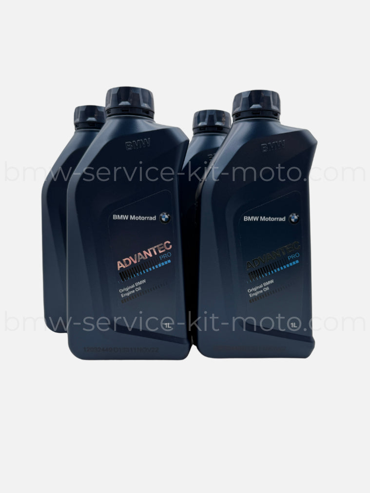 Pack révision avec huile moteur 15w50 origine BMW 4 litres pour R1200GS double arbre à cames