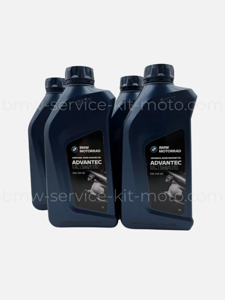 lot de 4 bidons d’huile BMW 5W40 compatible BMW R1250GS