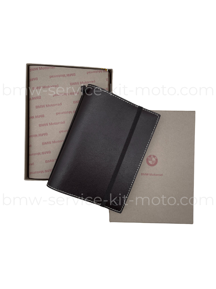 carnet de notes en cuir BMW pour cadeau