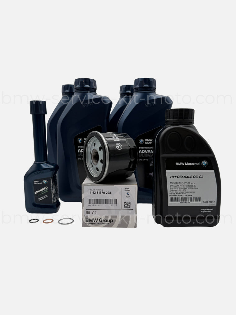 Kit de révision d'origine BMW Motorrad pour les 2 ans des motos R1200 à moteur liquide