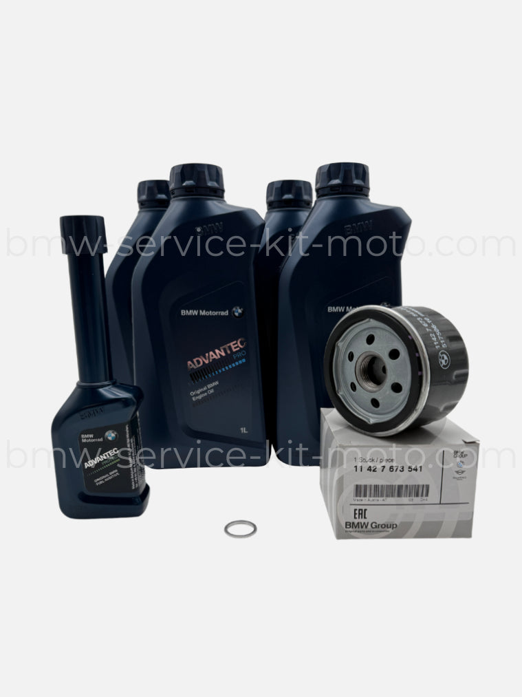 Kit révision 10000 km BMW R1200R double arbre à cames filtre huile 5w40