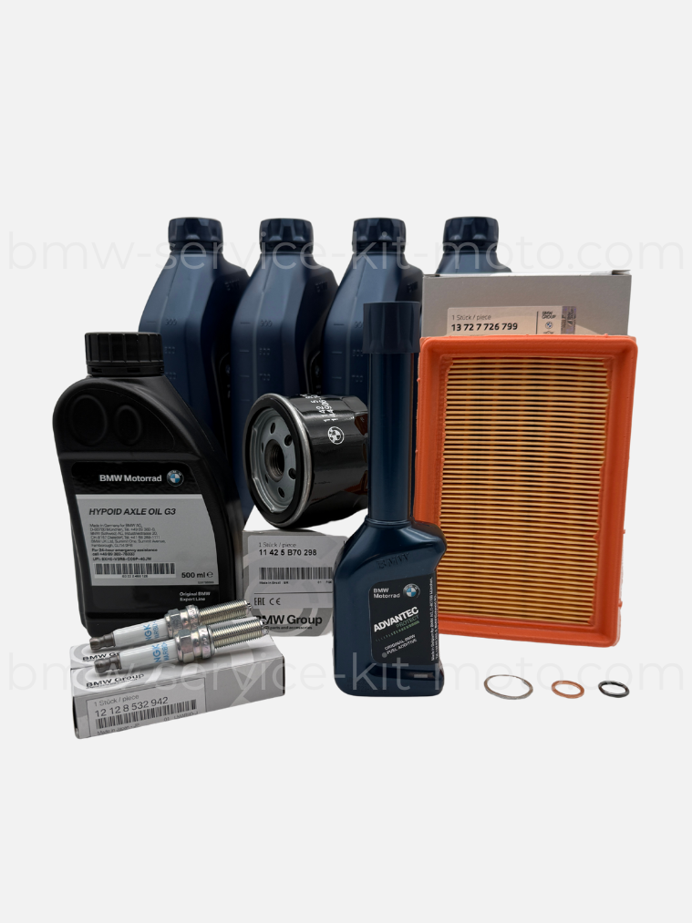 Pack 20 000 km BMW R1200RS LC avec huile 5W40 et filtres BMW