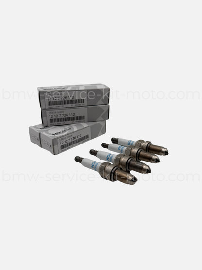 Lot de 4 bougies d'allumage origine BMW R1200GS Adventure