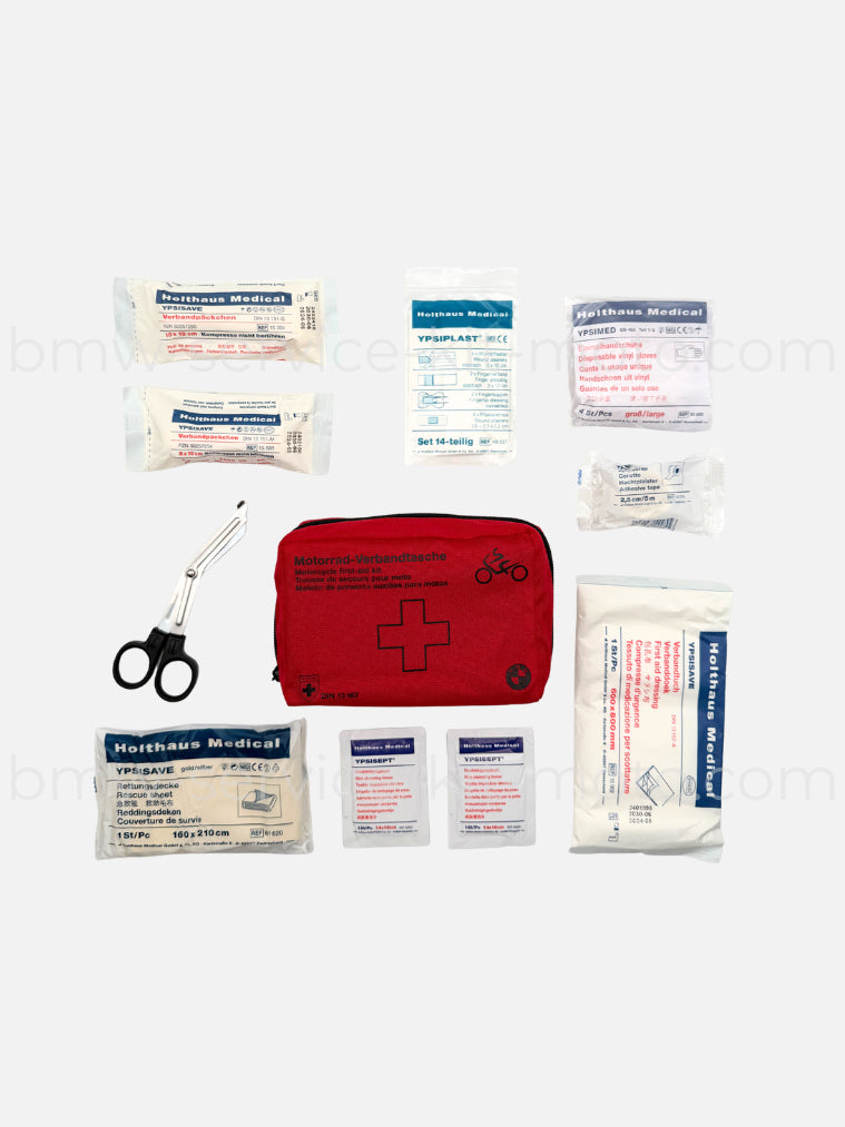 trousse de secours complète pour motard BMW